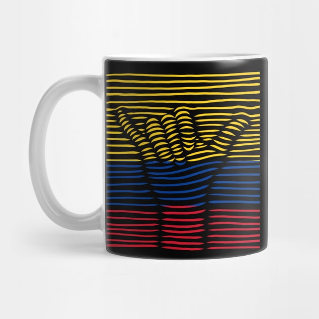 Colombia Proud Flag, Colombia gift heritage, Colombian girl Boy Friend by JayD World